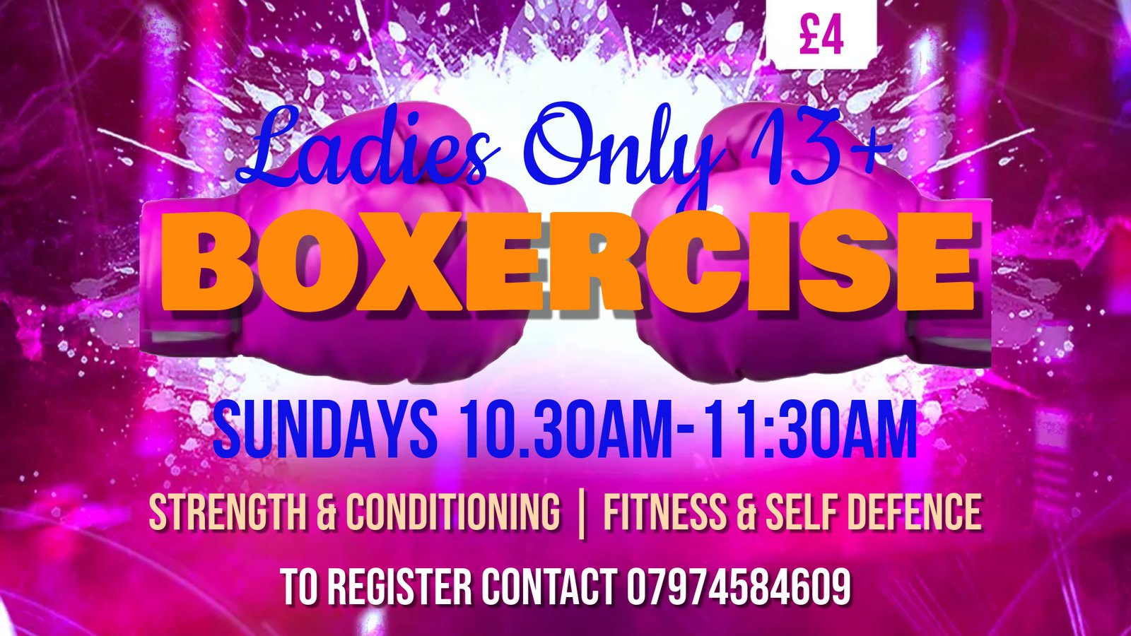 Ladies Boxersize poster