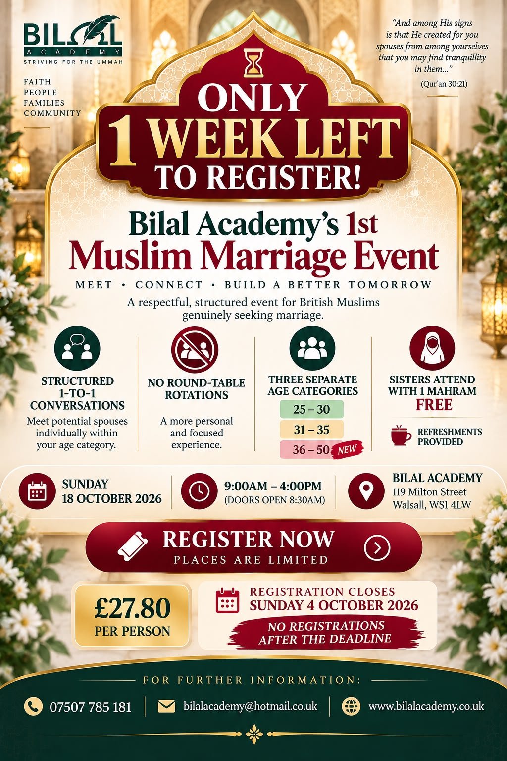 Muslim Marriage Event